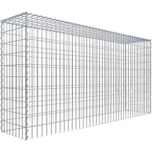 Gabiona Gabione-Anbaukorb Typ 3 100 x 200 x 40 cm Maschenw 5 x 10 cm