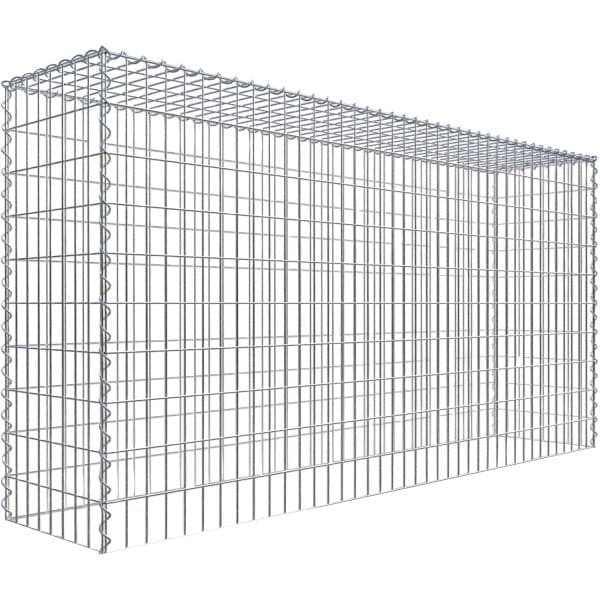 Gabiona Gabione-Anbaukorb Typ 3 100 x 200 x 40 cm Maschenw 5 x 10 cm