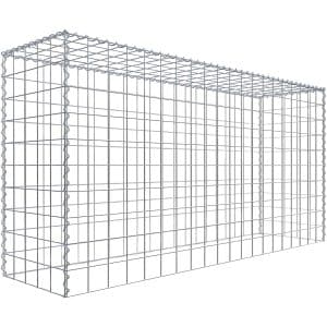 Gabiona Gabione-Anbaukorb Typ 3 100 x 200 x 50 cm Maschenw 10 x 10 cm