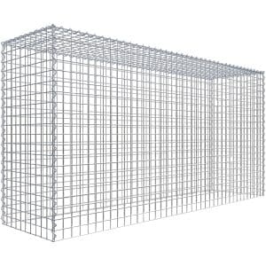 Gabiona Gabione-Anbaukorb Typ 3 100 x 200 x 50 cm Maschenw 5 x 5 cm