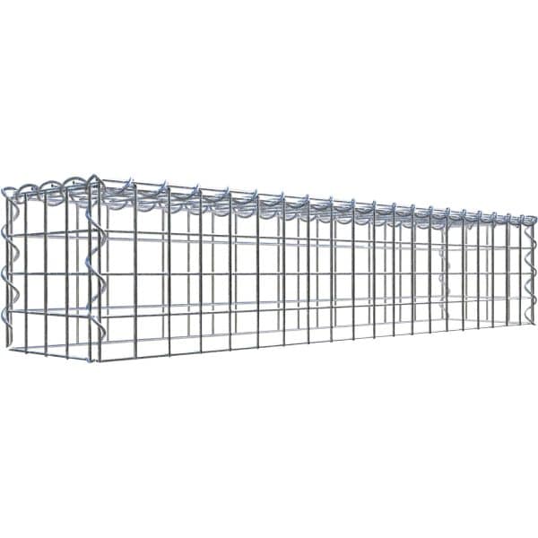 Gabiona Gabione-Anbaukorb Typ 3 20 x 100 x 20 cm Maschenw 5 x 5 cm