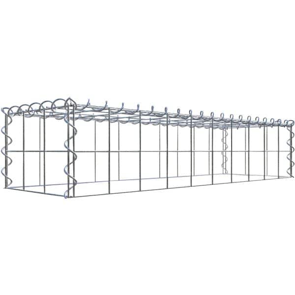 Gabiona Gabione-Anbaukorb Typ 3 20 x 100 x 30 cm Maschenw 10 x 10 cm