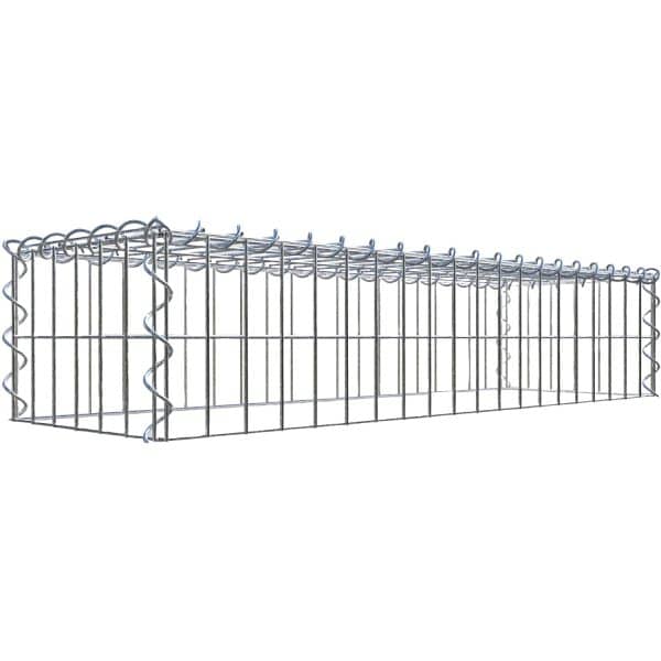 Gabiona Gabione-Anbaukorb Typ 3 20 x 100 x 30 cm Maschenw 5 x 10 cm