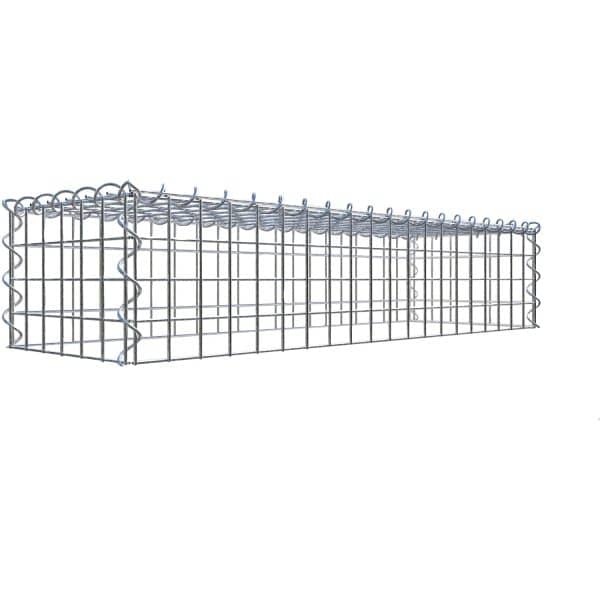 Gabiona Gabione-Anbaukorb Typ 3 20 x 100 x 30 cm Maschenw 5 x 5 cm