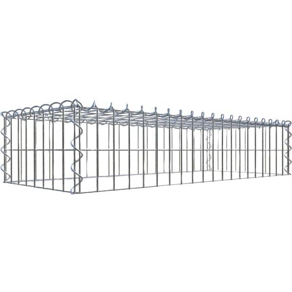 Gabiona Gabione-Anbaukorb Typ 3 20 x 100 x 40 cm Maschenw 5 x 10 cm