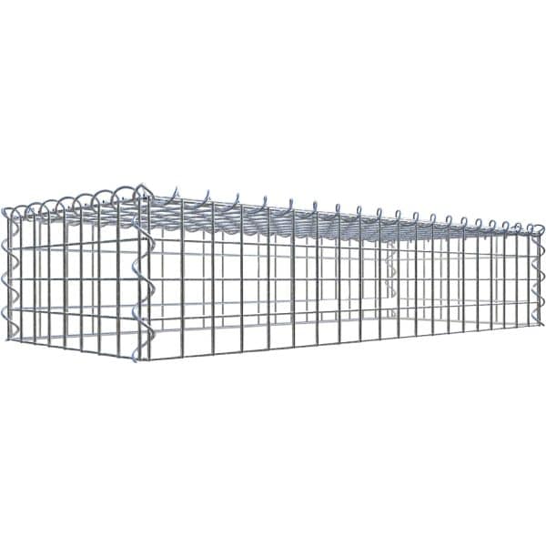 Gabiona Gabione-Anbaukorb Typ 3 20 x 100 x 40 cm Maschenw 5 x 5 cm