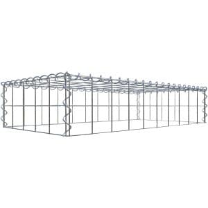 Gabiona Gabione-Anbaukorb Typ 3 20 x 100 x 50 cm Maschenw 10 x 10 cm