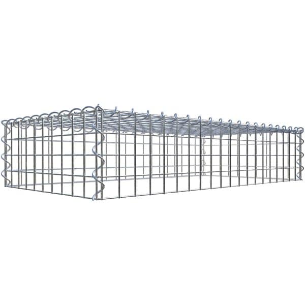 Gabiona Gabione-Anbaukorb Typ 3 20 x 100 x 50 cm Maschenw 5 x 5 cm