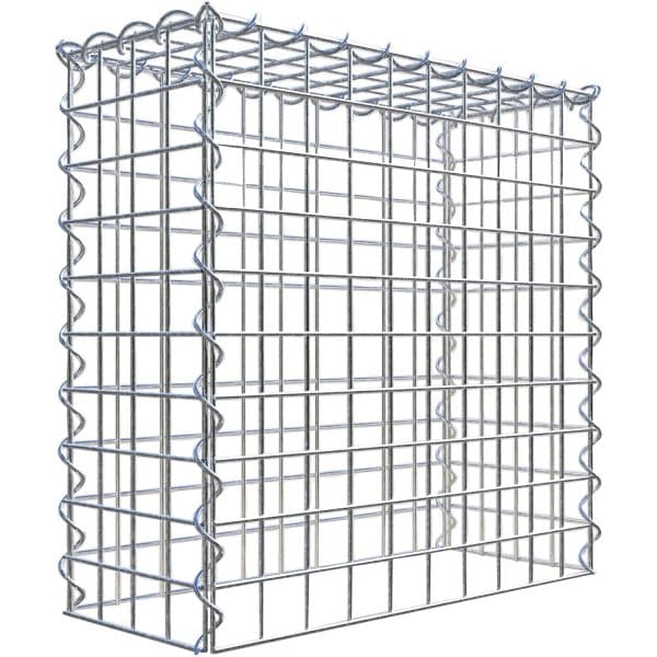Gabiona Gabione-Anbaukorb Typ 3 20 x 50 x 20 cm Maschenw 5 x 5 cm