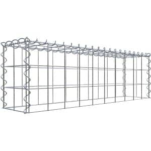 Gabiona Gabione-Anbaukorb Typ 3 30 x 100 x 20 cm Maschenw 10 x 10 cm
