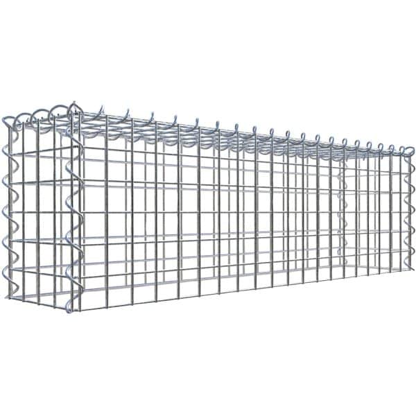 Gabiona Gabione-Anbaukorb Typ 3 30 x 100 x 20 cm Maschenw 5 x 5 cm