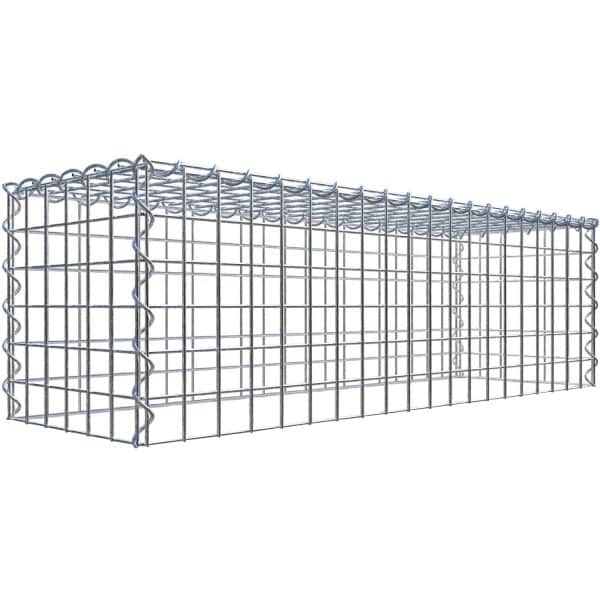 Gabiona Gabione-Anbaukorb Typ 3 30 x 100 x 30 cm Maschenw 5 x 5 cm