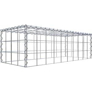 Gabiona Gabione-Anbaukorb Typ 3 30 x 100 x 40 cm Maschenw 10 x 10 cm