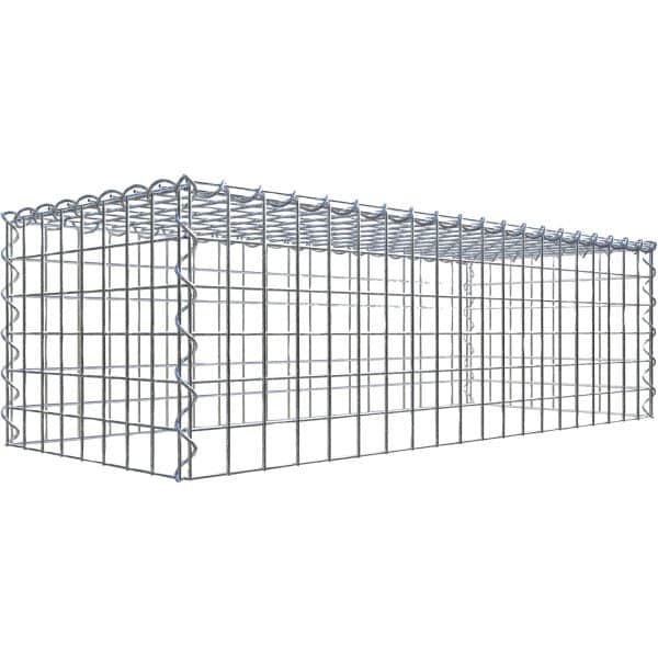 Gabiona Gabione-Anbaukorb Typ 3 30 x 100 x 40 cm Maschenw 5 x 5 cm