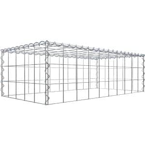 Gabiona Gabione-Anbaukorb Typ 3 30 x 100 x 50 cm Maschenw 10 x 10 cm