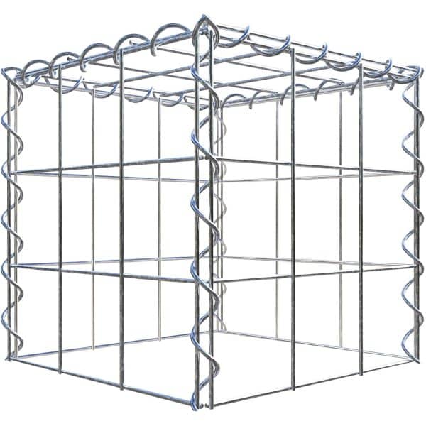 Gabiona Gabione-Anbaukorb Typ 3 30 x 30 x 30 cm Maschenw 10 x 10 cm