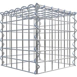 Gabiona Gabione-Anbaukorb Typ 3 30 x 30 x 30 cm Maschenw 5 x 5 cm