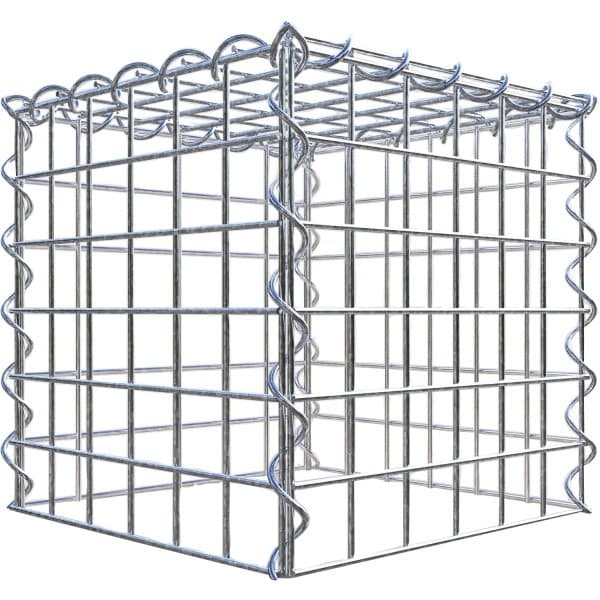 Gabiona Gabione-Anbaukorb Typ 3 30 x 30 x 30 cm Maschenw 5 x 5 cm