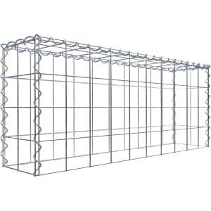 Gabiona Gabione-Anbaukorb Typ 3 40 x 100 x 20 cm Maschenw 10 x 10 cm