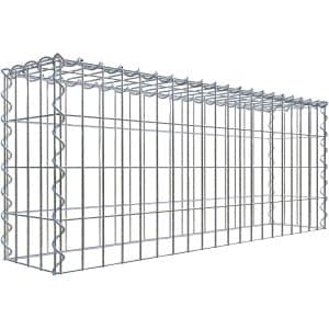 Gabiona Gabione-Anbaukorb Typ 3 40 x 100 x 20 cm Maschenw 5 x 10 cm