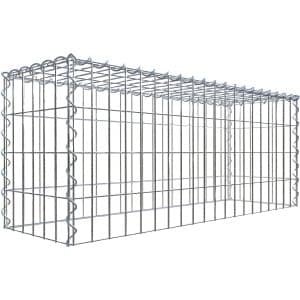 Gabiona Gabione-Anbaukorb Typ 3 40 x 100 x 30 cm Maschenw 5 x 10 cm