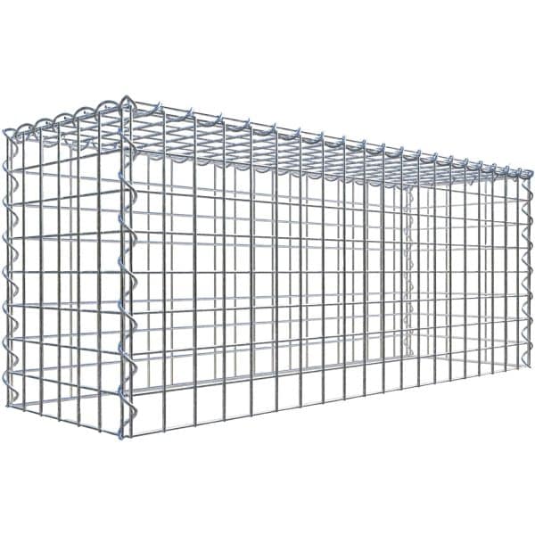 Gabiona Gabione-Anbaukorb Typ 3 40 x 100 x 30 cm Maschenw 5 x 5 cm