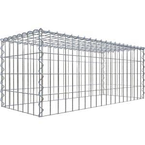 Gabiona Gabione-Anbaukorb Typ 3 40 x 100 x 40 cm Maschenw 5 x 10 cm