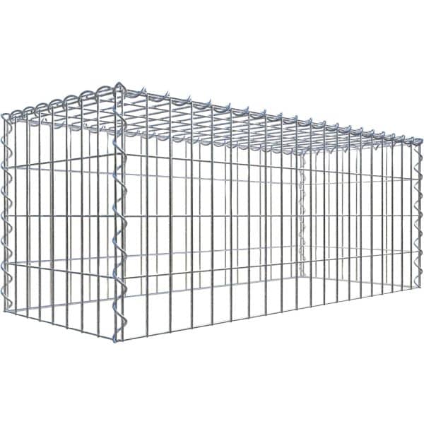 Gabiona Gabione-Anbaukorb Typ 3 40 x 100 x 40 cm Maschenw 5 x 10 cm