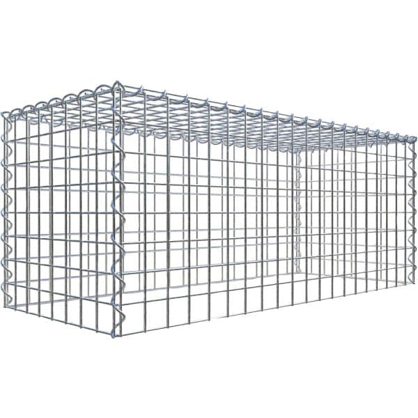 Gabiona Gabione-Anbaukorb Typ 3 40 x 100 x 40 cm Maschenw 5 x 5 cm