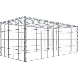 Gabiona Gabione-Anbaukorb Typ 3 40 x 100 x 50 cm Maschenw 10 x 10 cm