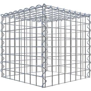 Gabiona Gabione-Anbaukorb Typ 3 40 x 40 x 40 cm Maschenw 5 x 5 cm