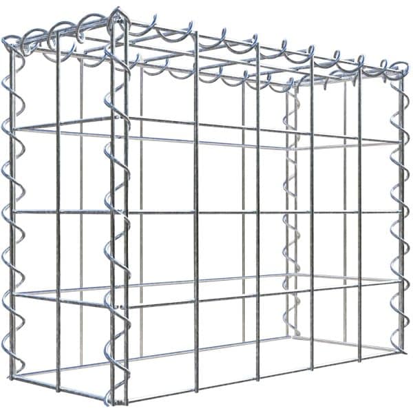 Gabiona Gabione-Anbaukorb Typ 3 40 x 50 x 20 cm Maschenw 10 x 10 cm