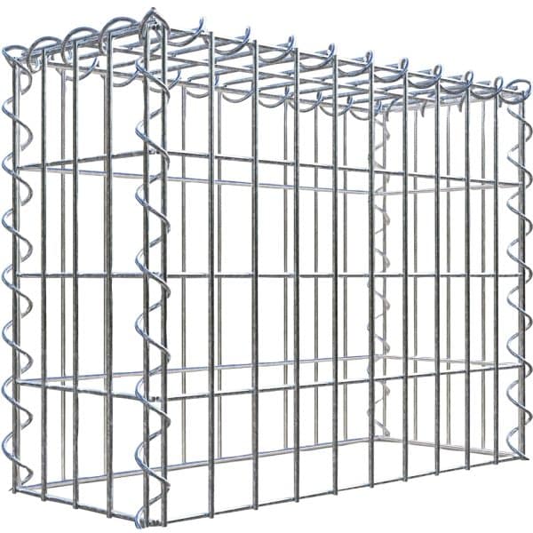 Gabiona Gabione-Anbaukorb Typ 3 40 x 50 x 20 cm Maschenw 5 x 10 cm