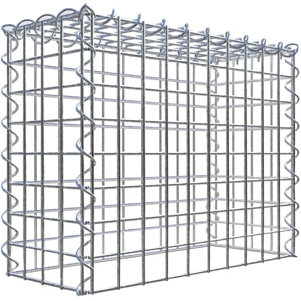 Gabiona Gabione-Anbaukorb Typ 3 40 x 50 x 20 cm Maschenw 5 x 5 cm