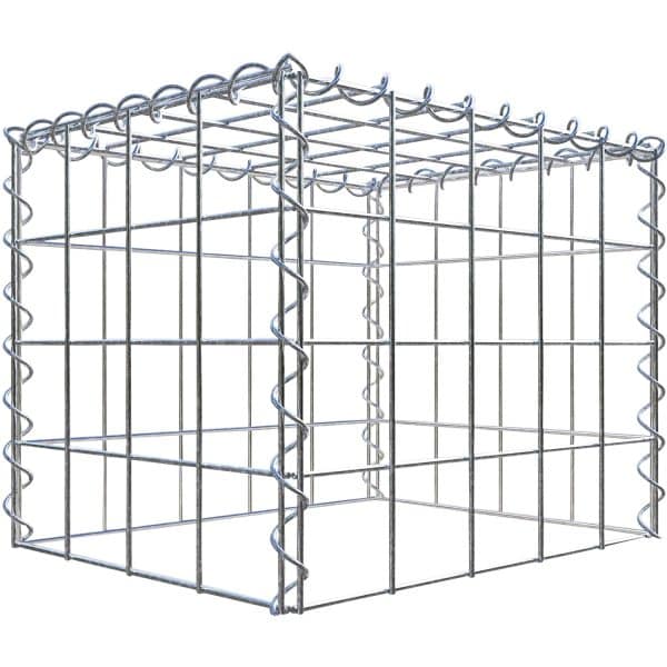 Gabiona Gabione-Anbaukorb Typ 3 40 x 50 x 40 cm Maschenw 10 x 10 cm