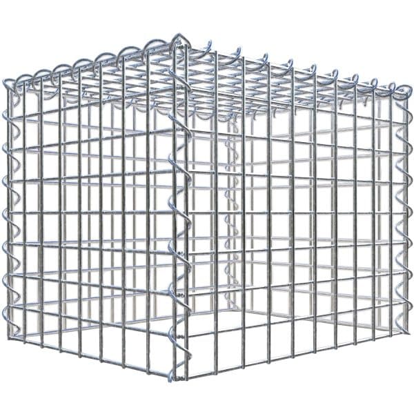 Gabiona Gabione-Anbaukorb Typ 3 40 x 50 x 40 cm Maschenw 5 x 5 cm