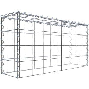 Gabiona Gabione-Anbaukorb Typ 3 40 x 80 x 20 cm Maschenw 10 x 10 cm