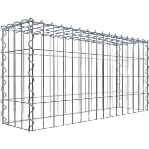 Gabiona Gabione-Anbaukorb Typ 3 40 x 80 x 20 cm Maschenw 5 x 10 cm
