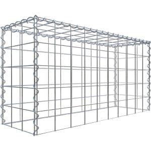 Gabiona Gabione-Anbaukorb Typ 3 50 x 100 x 30 cm Maschenw 10 x 10 cm