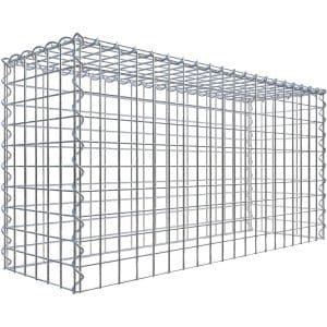 Gabiona Gabione-Anbaukorb Typ 3 50 x 100 x 30 cm Maschenw 5 x 5 cm