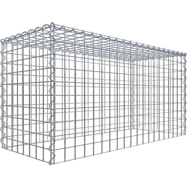 Gabiona Gabione-Anbaukorb Typ 3 50 x 100 x 40 cm Maschenw 5 x 5 cm