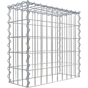 Gabiona Gabione-Anbaukorb Typ 3 50 x 50 x 20 cm Maschenw 5 x 10 cm