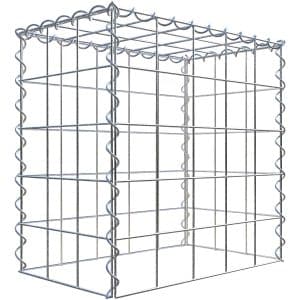 Gabiona Gabione-Anbaukorb Typ 3 50 x 50 x 30 cm Maschenw 10 x 10 cm