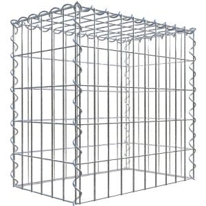 Gabiona Gabione-Anbaukorb Typ 3 50 x 50 x 30 cm Maschenw 5 x 10 cm