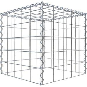 Gabiona Gabione-Anbaukorb Typ 3 50 x 50 x 50 cm Maschenw 10 x 10 cm