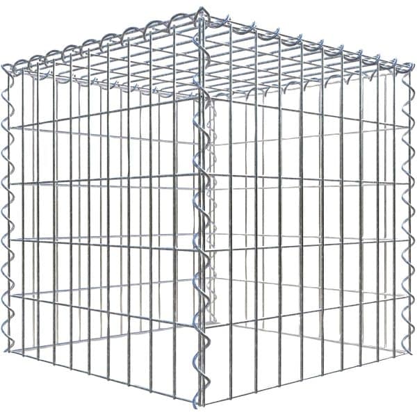 Gabiona Gabione-Anbaukorb Typ 3 50 x 50 x 50 cm Maschenw 5 x 10 cm
