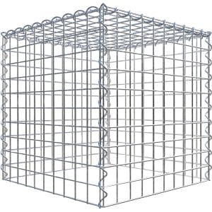 Gabiona Gabione-Anbaukorb Typ 3 50 x 50 x 50 cm Maschenw 5 x 5 cm