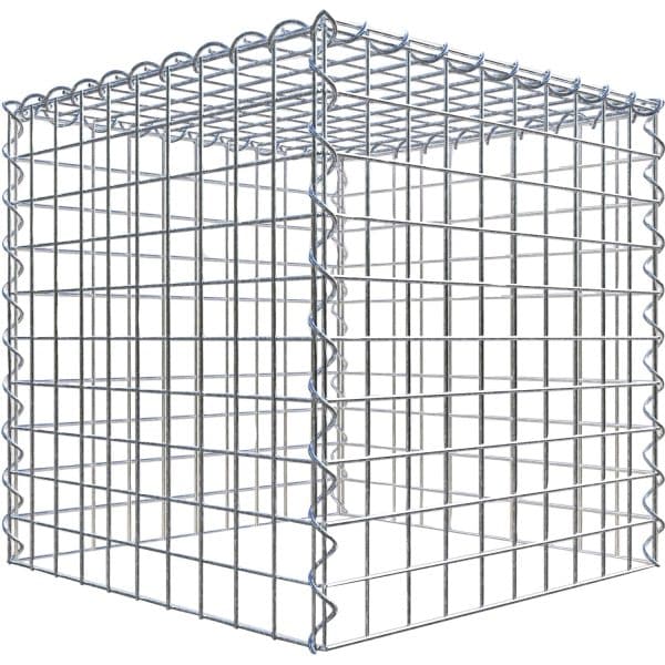 Gabiona Gabione-Anbaukorb Typ 3 50 x 50 x 50 cm Maschenw 5 x 5 cm