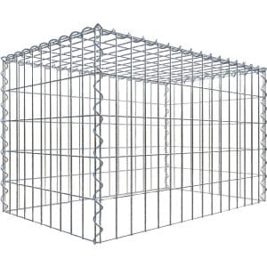 Gabiona Gabione-Anbaukorb Typ 3 50 x 80 x 50 cm Maschenw 5 x 10 cm