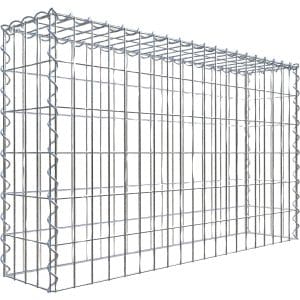 Gabiona Gabione-Anbaukorb Typ 3 60 x 100 x 20 cm Maschenw 5 x 10 cm